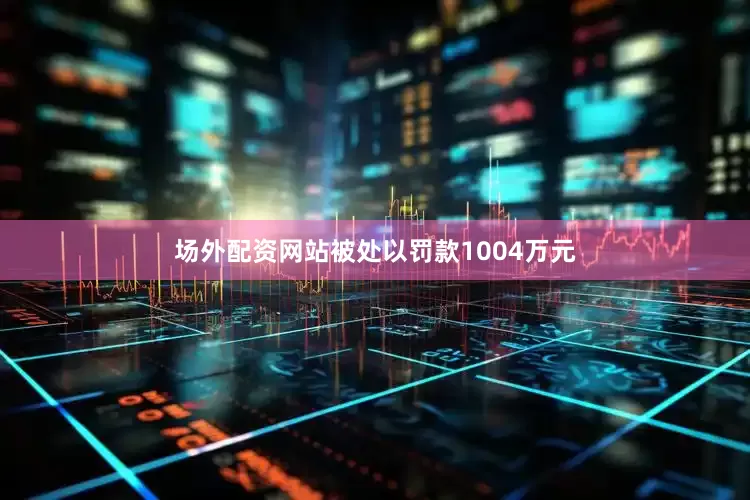 场外配资网站被处以罚款1004万元