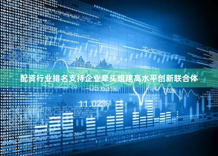 配资行业排名支持企业牵头组建高水平创新联合体